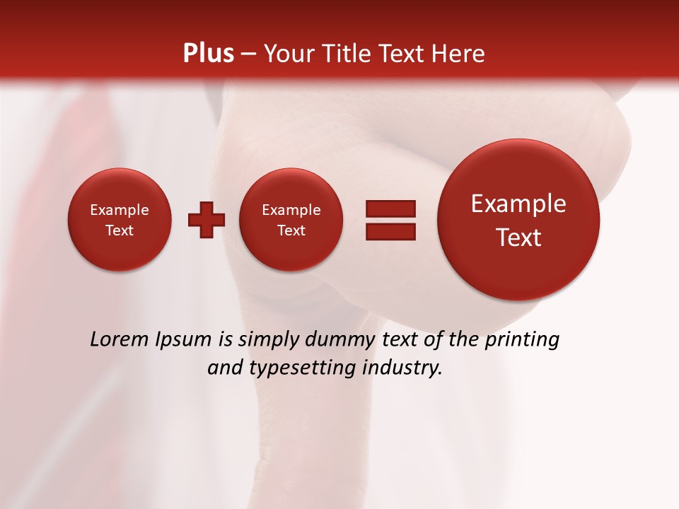 Businessman Giving The Thumbs Down Sign - Isolated PowerPoint Template