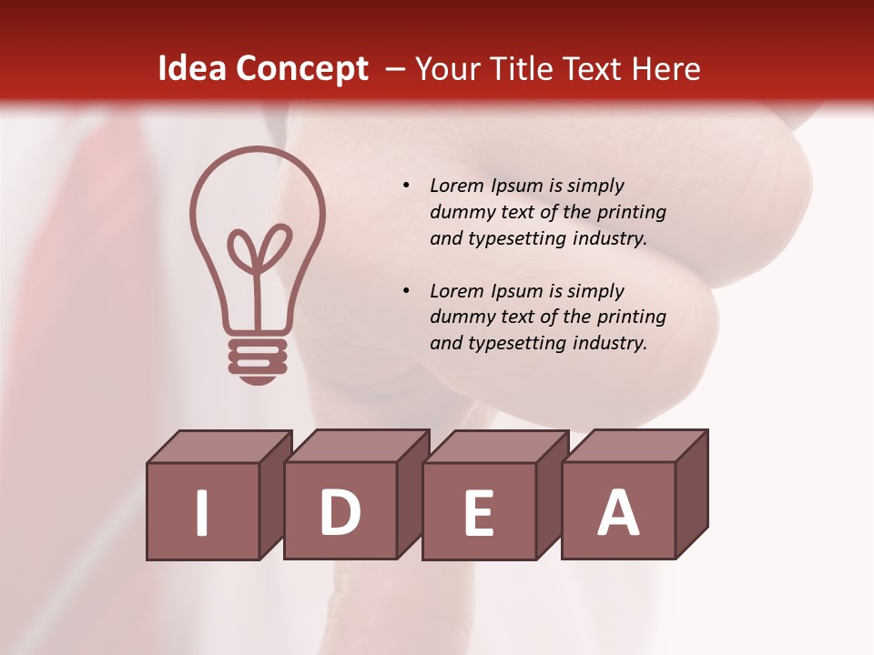 Businessman Giving The Thumbs Down Sign - Isolated PowerPoint Template