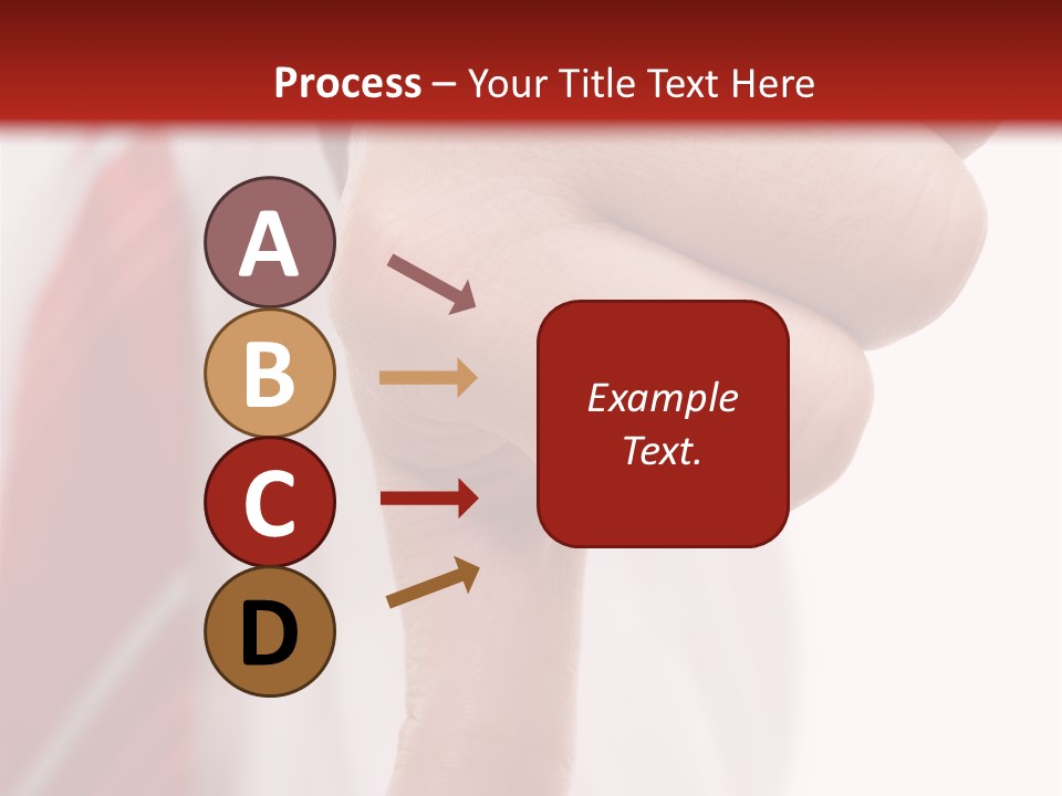 Businessman Giving The Thumbs Down Sign - Isolated PowerPoint Template