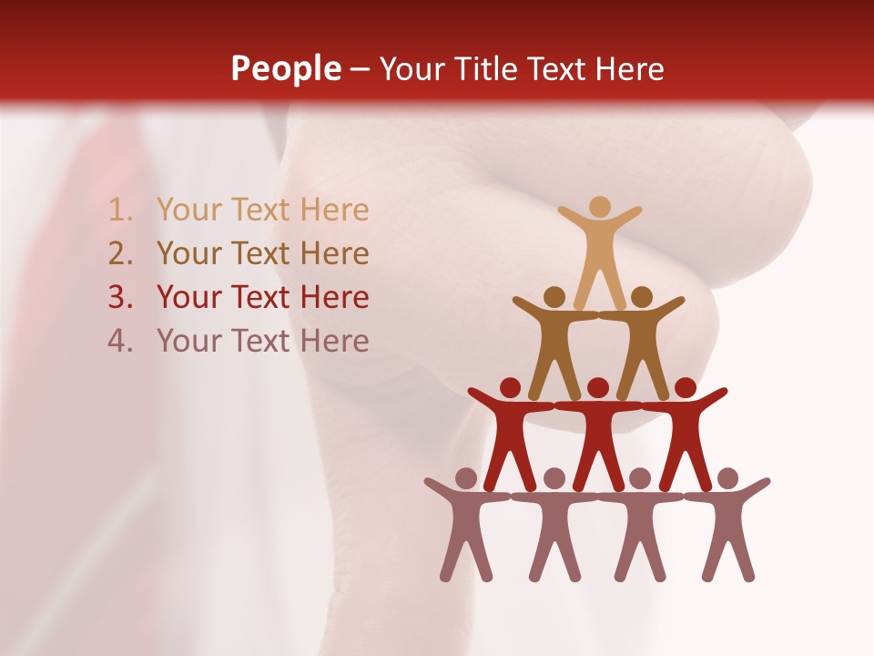 Businessman Giving The Thumbs Down Sign - Isolated PowerPoint Template