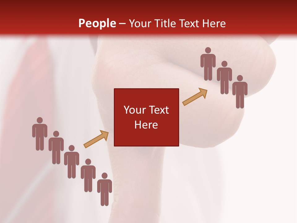 Businessman Giving The Thumbs Down Sign - Isolated PowerPoint Template