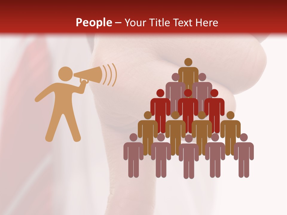 Businessman Giving The Thumbs Down Sign - Isolated PowerPoint Template