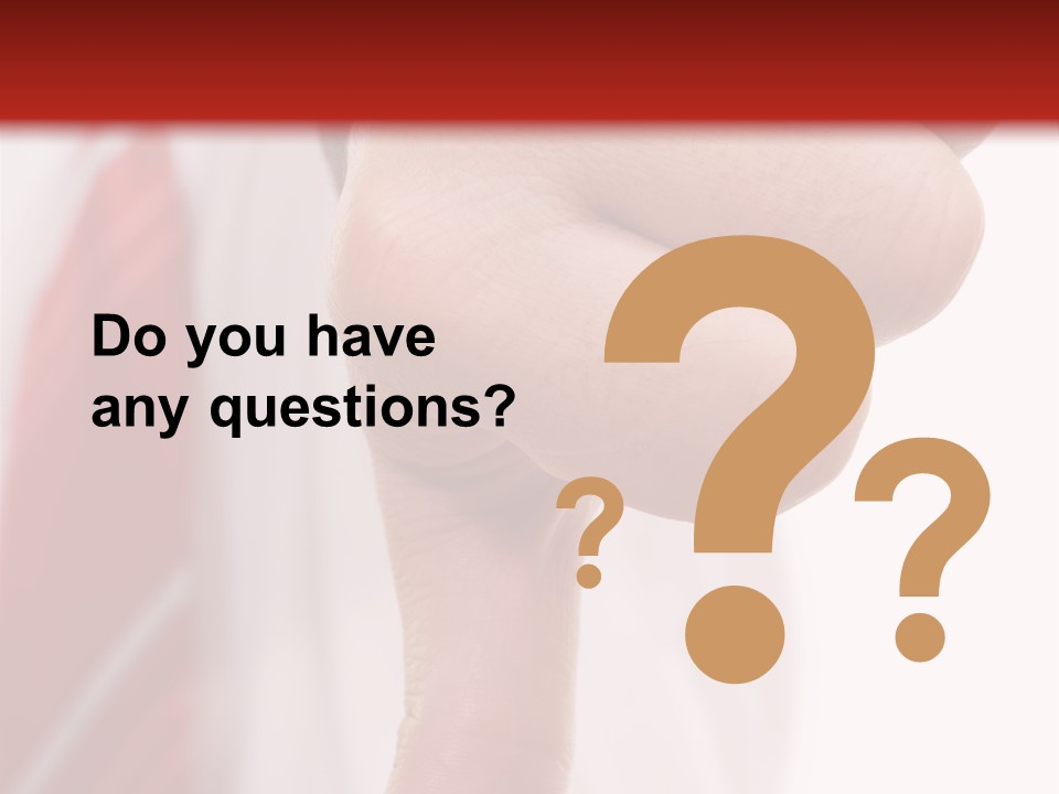 Businessman Giving The Thumbs Down Sign - Isolated PowerPoint Template