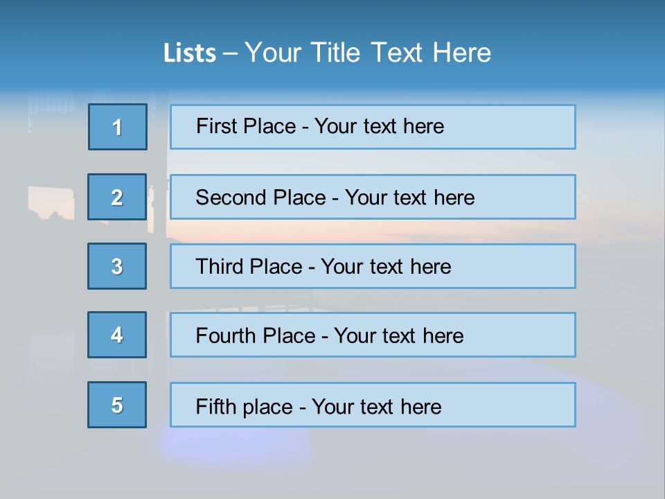 Vacation Rental PowerPoint Template