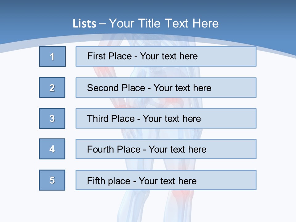 Painful Joints PowerPoint Template