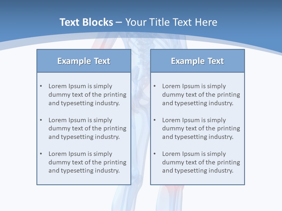 Painful Joints PowerPoint Template