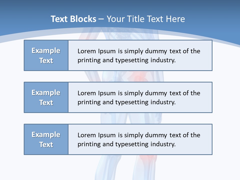 Painful Joints PowerPoint Template