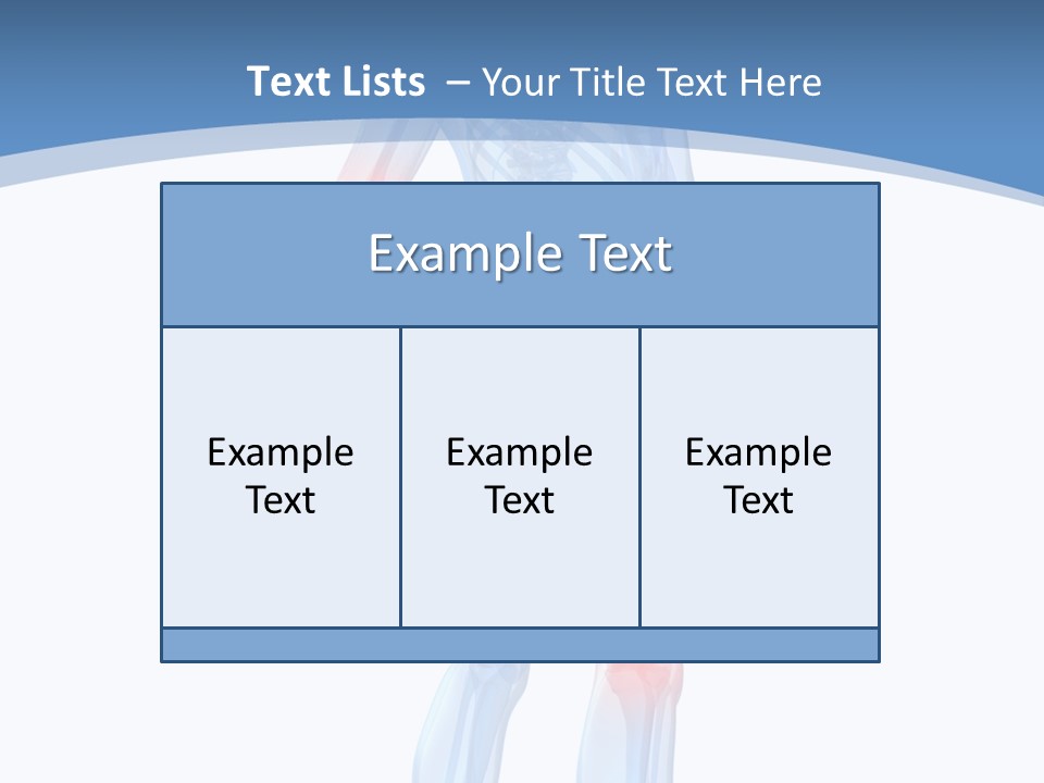 Painful Joints PowerPoint Template