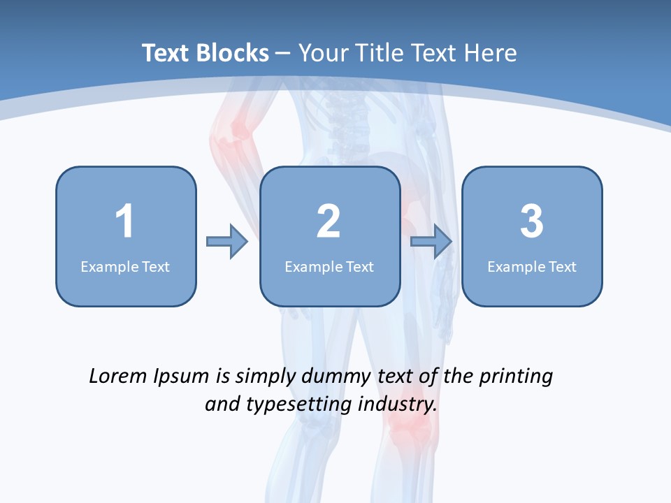 Painful Joints PowerPoint Template