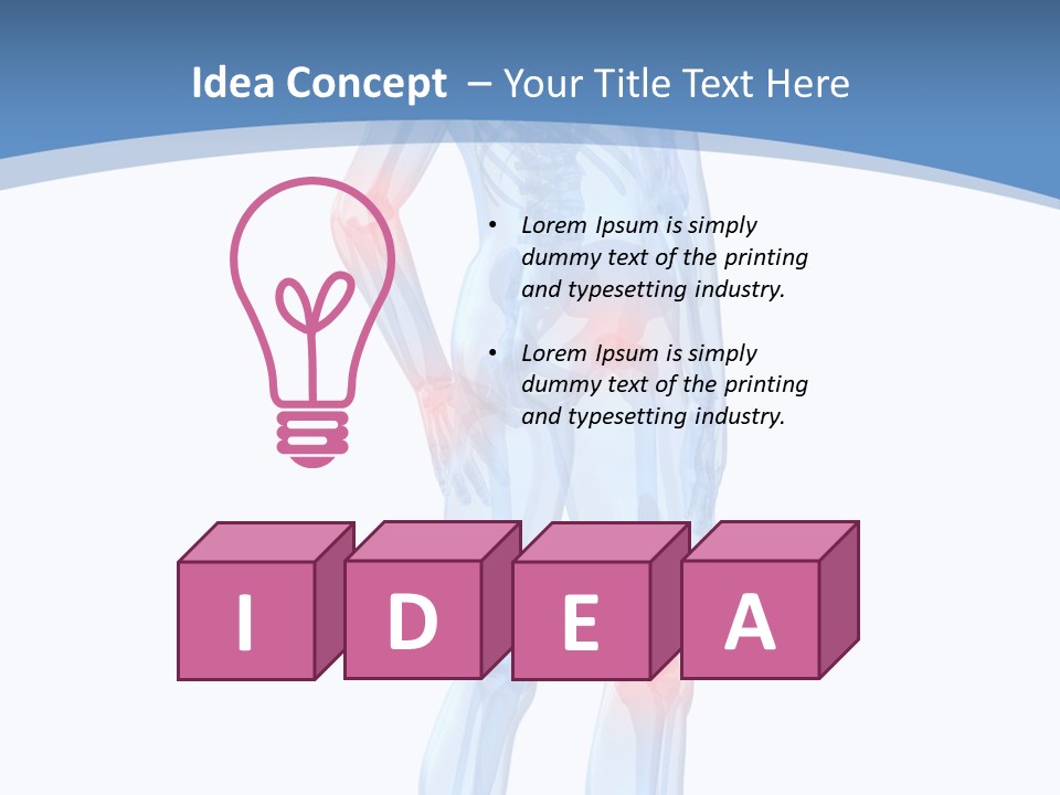 Painful Joints PowerPoint Template