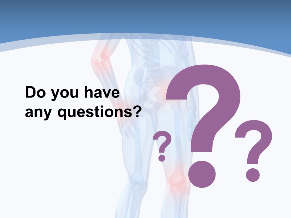Painful Joints PowerPoint Template