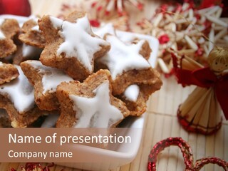 Christmas Cookies PowerPoint Template