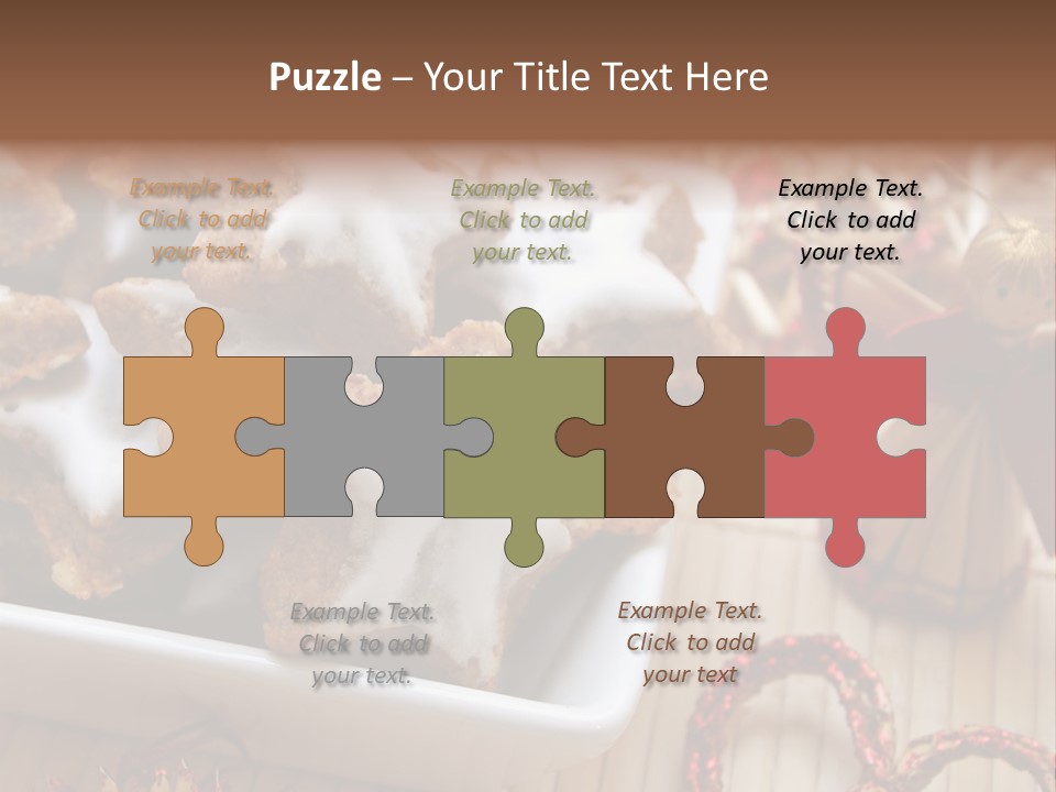 Christmas Cookies PowerPoint Template