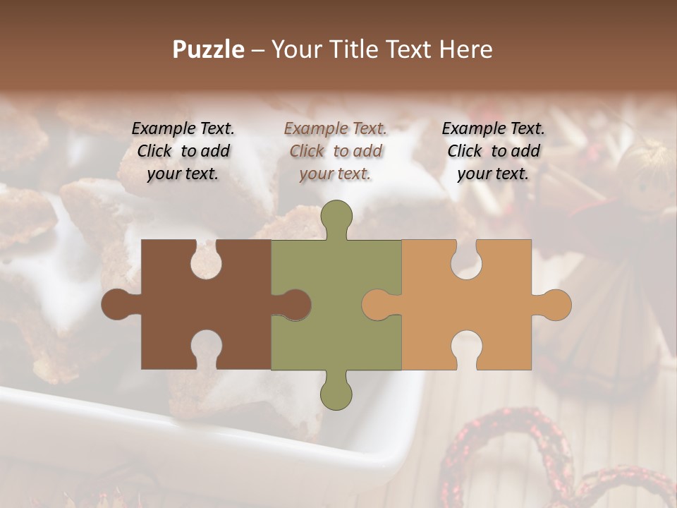 Christmas Cookies PowerPoint Template