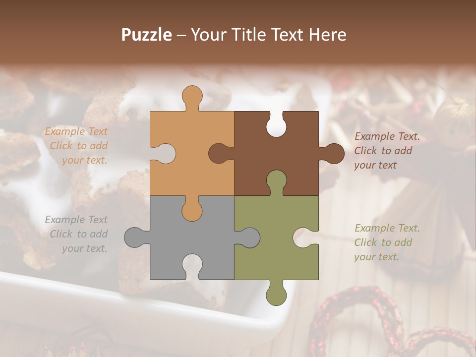 Christmas Cookies PowerPoint Template