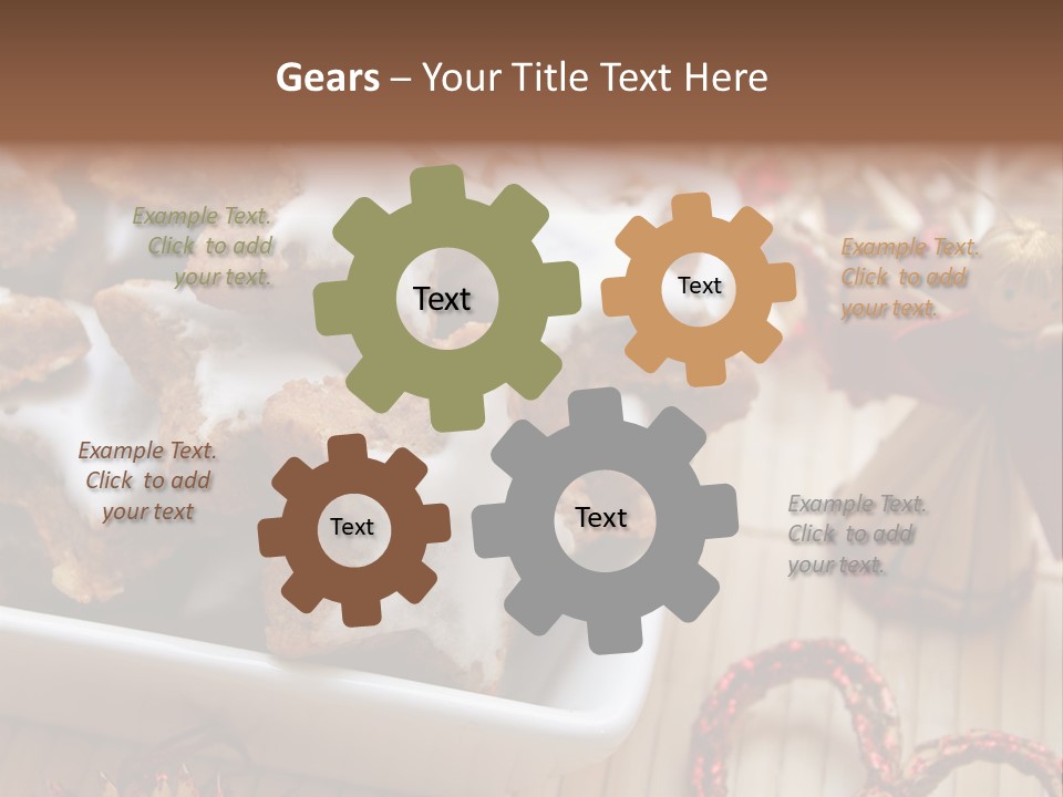 Christmas Cookies PowerPoint Template