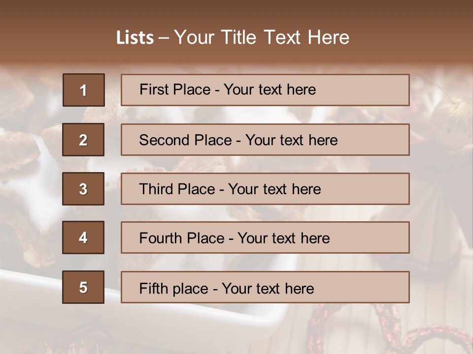 Christmas Cookies PowerPoint Template
