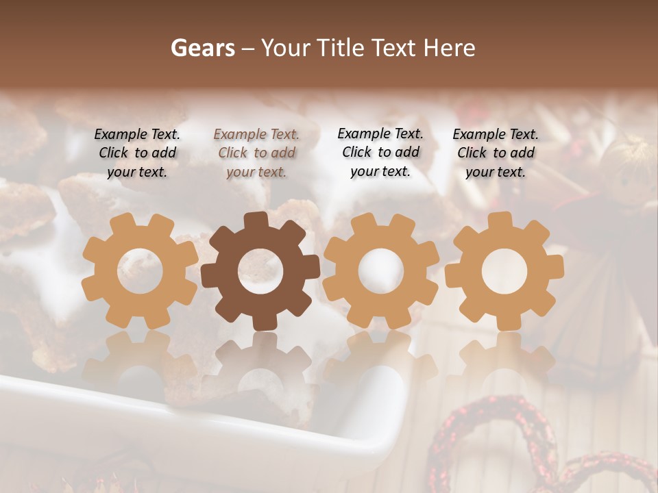 Christmas Cookies PowerPoint Template