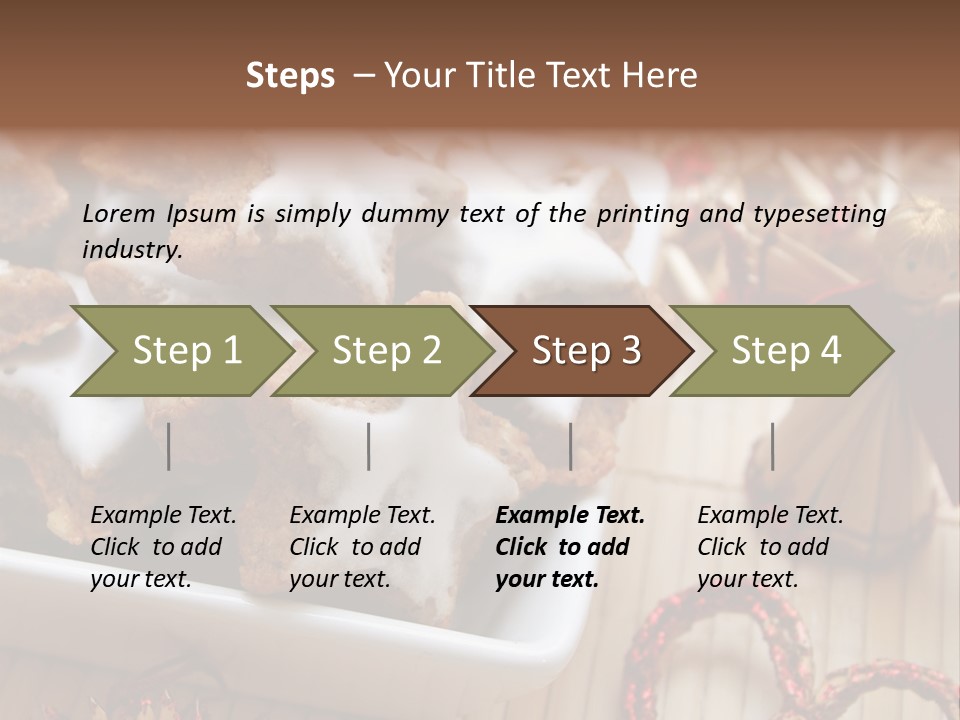 Christmas Cookies PowerPoint Template