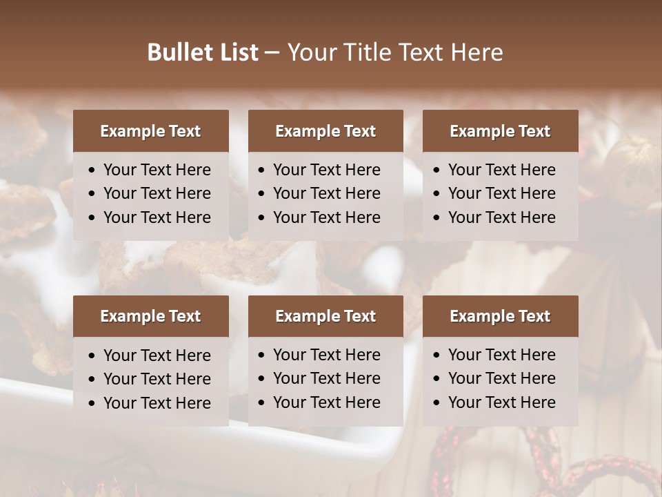 Christmas Cookies PowerPoint Template