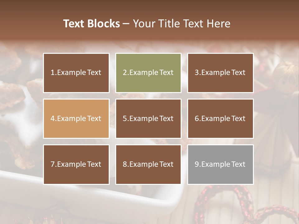 Christmas Cookies PowerPoint Template