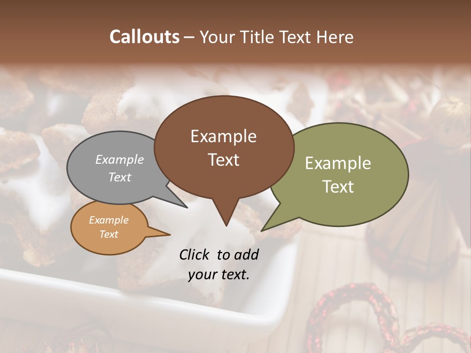 Christmas Cookies PowerPoint Template