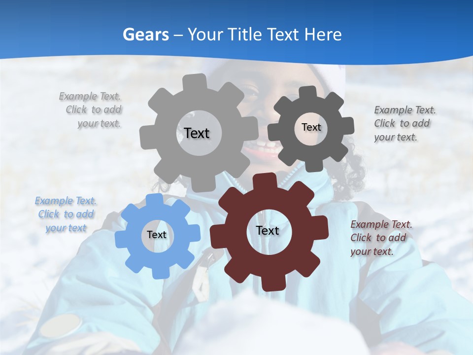 Teenage Girl Rolling Her Eyes In Front Of Angry Parents PowerPoint Template