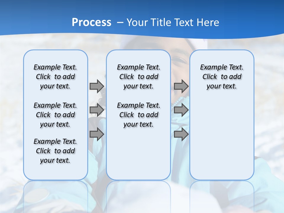 Teenage Girl Rolling Her Eyes In Front Of Angry Parents PowerPoint Template