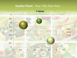 Collage Of Different Salads PowerPoint Template