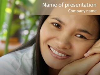 Warm Loving Smile PowerPoint Template