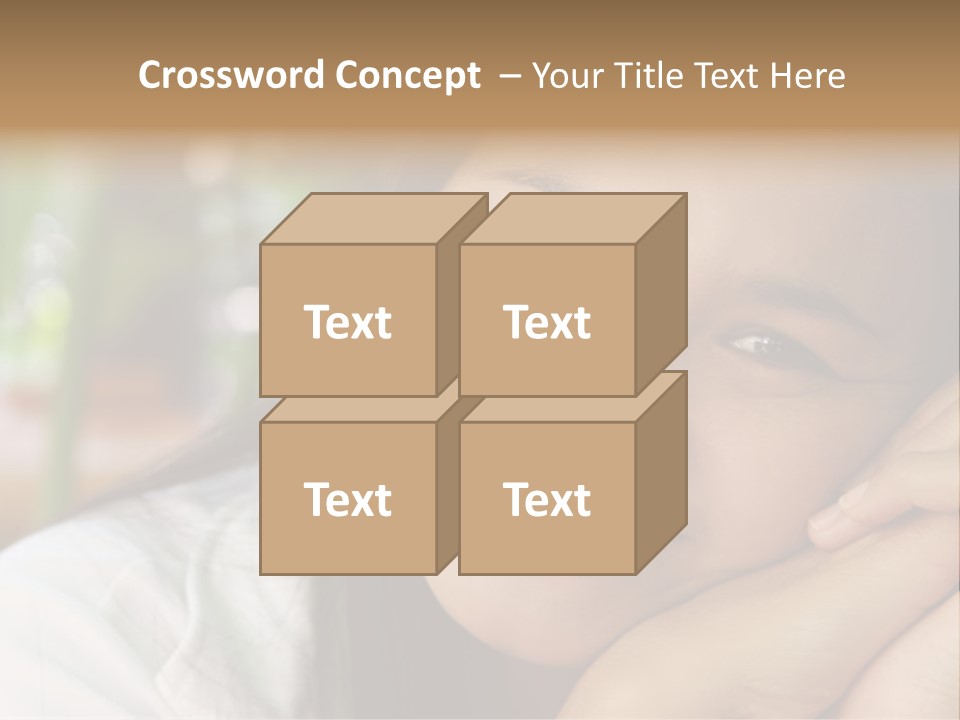 Warm Loving Smile PowerPoint Template