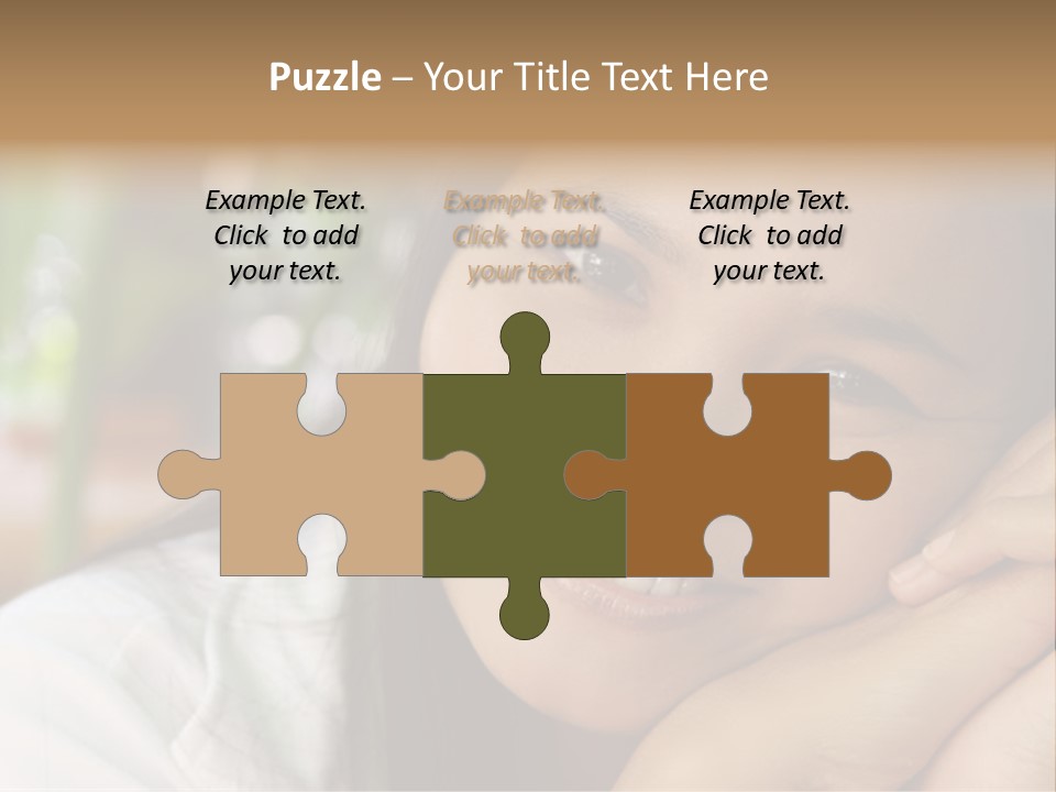 Warm Loving Smile PowerPoint Template