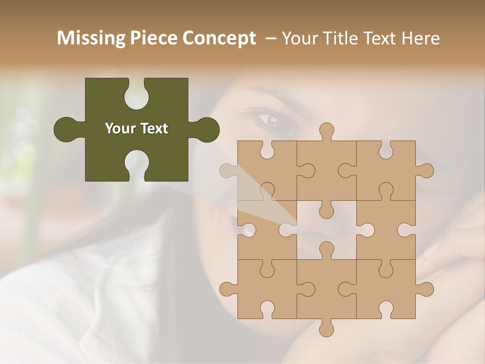 Warm Loving Smile PowerPoint Template