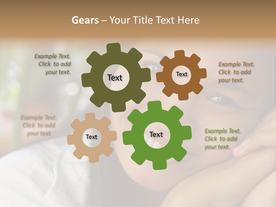 Warm Loving Smile PowerPoint Template