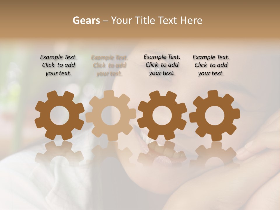 Warm Loving Smile PowerPoint Template