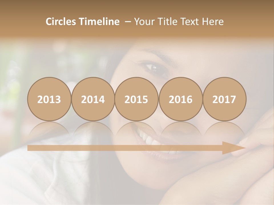 Warm Loving Smile PowerPoint Template