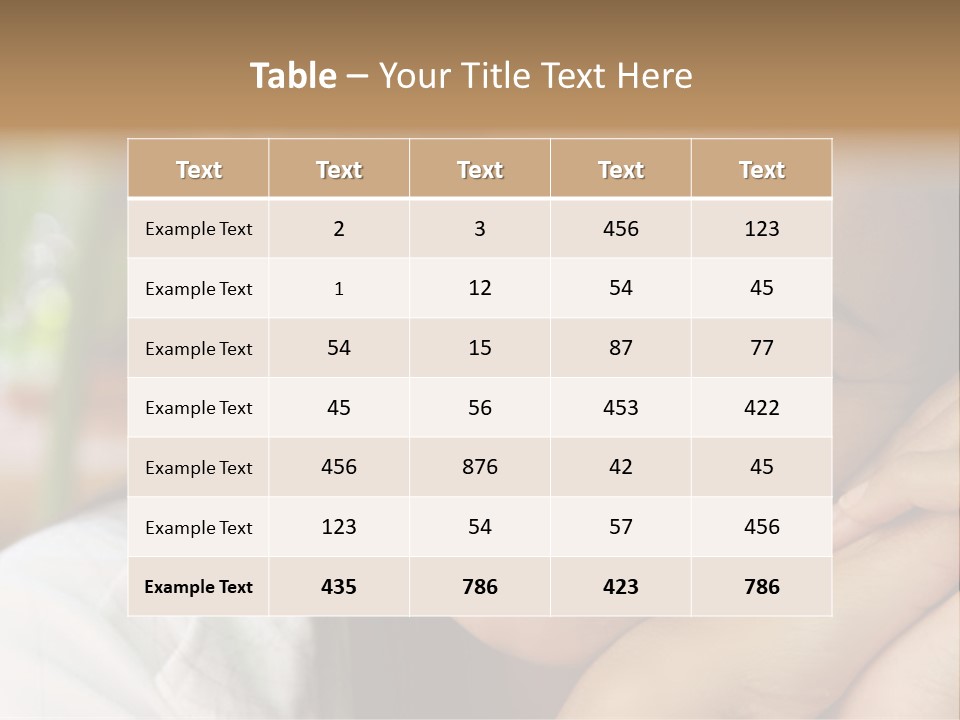 Warm Loving Smile PowerPoint Template