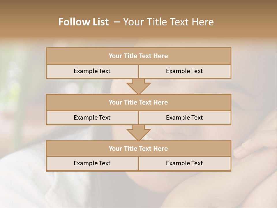 Warm Loving Smile PowerPoint Template