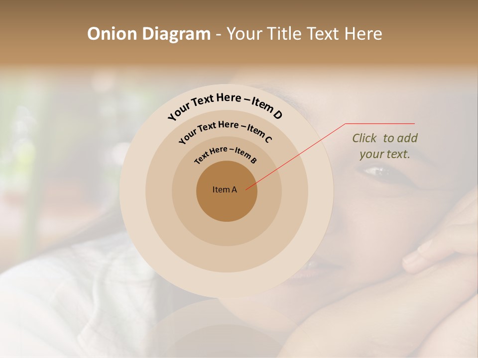 Warm Loving Smile PowerPoint Template