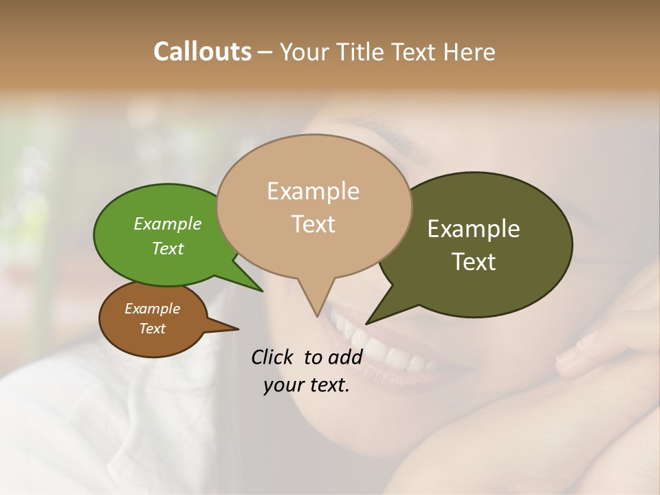 Warm Loving Smile PowerPoint Template