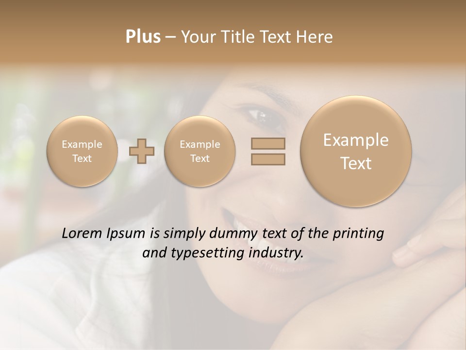 Warm Loving Smile PowerPoint Template
