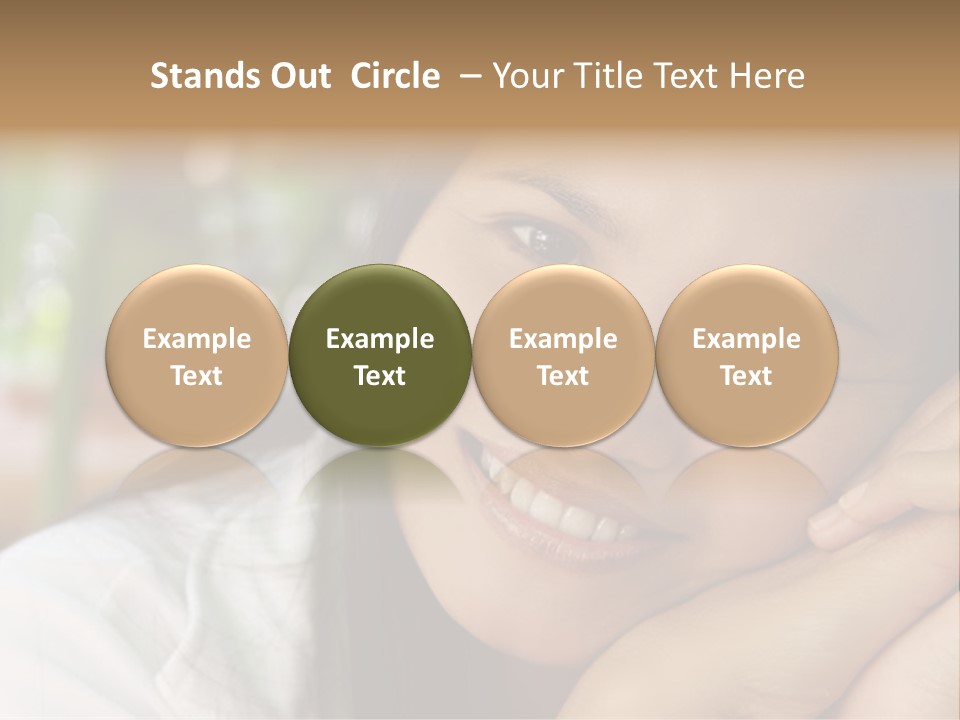 Warm Loving Smile PowerPoint Template