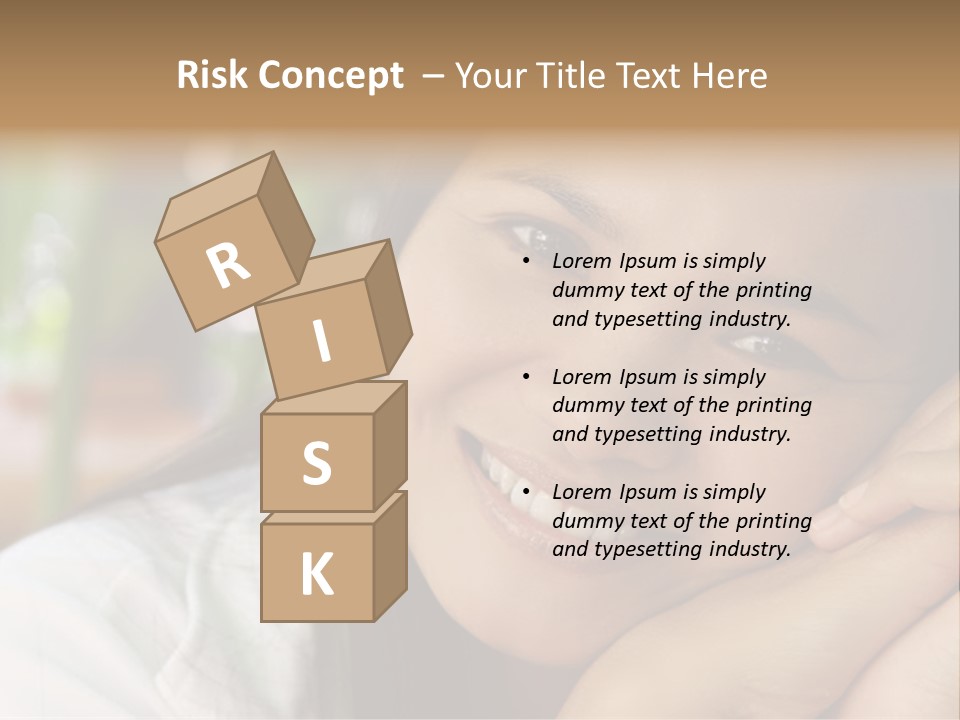 Warm Loving Smile PowerPoint Template