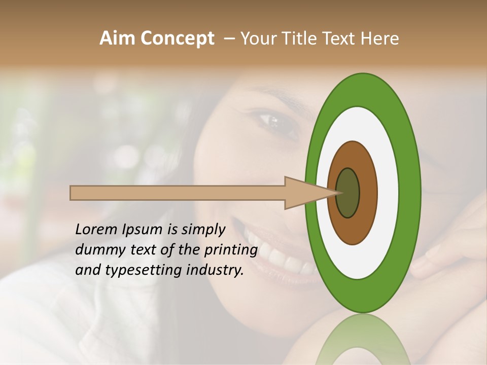 Warm Loving Smile PowerPoint Template