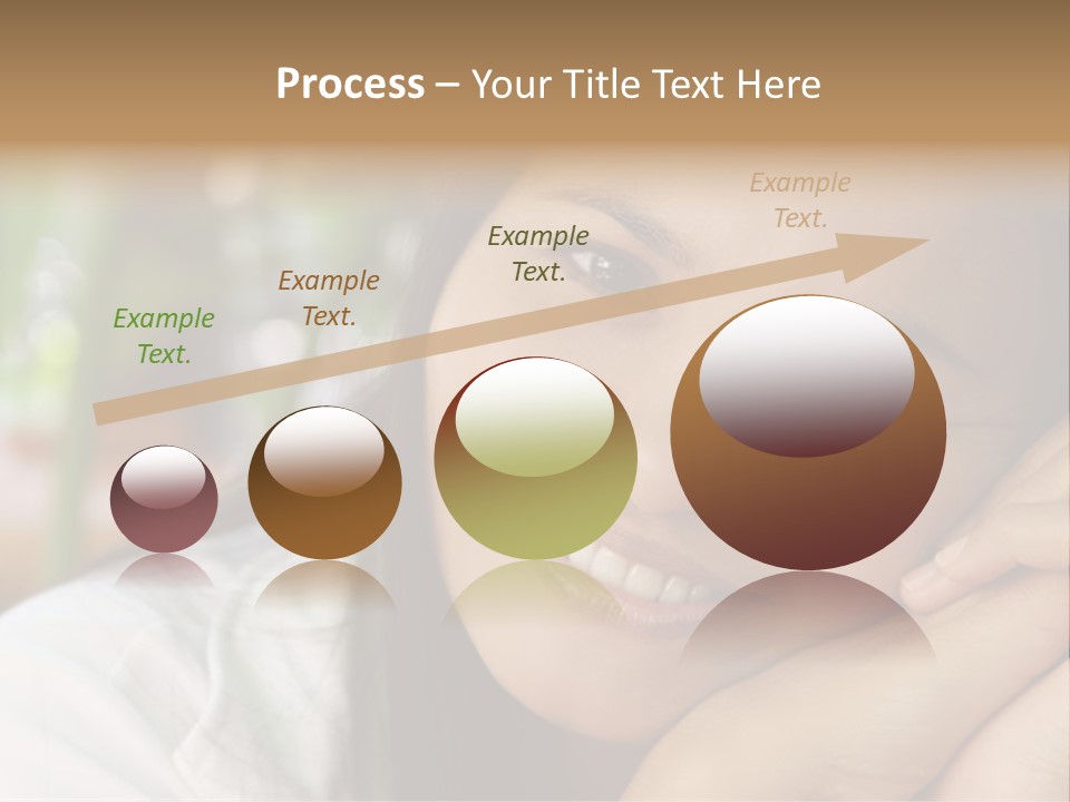 Warm Loving Smile PowerPoint Template