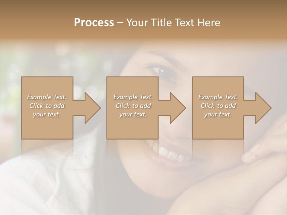 Warm Loving Smile PowerPoint Template