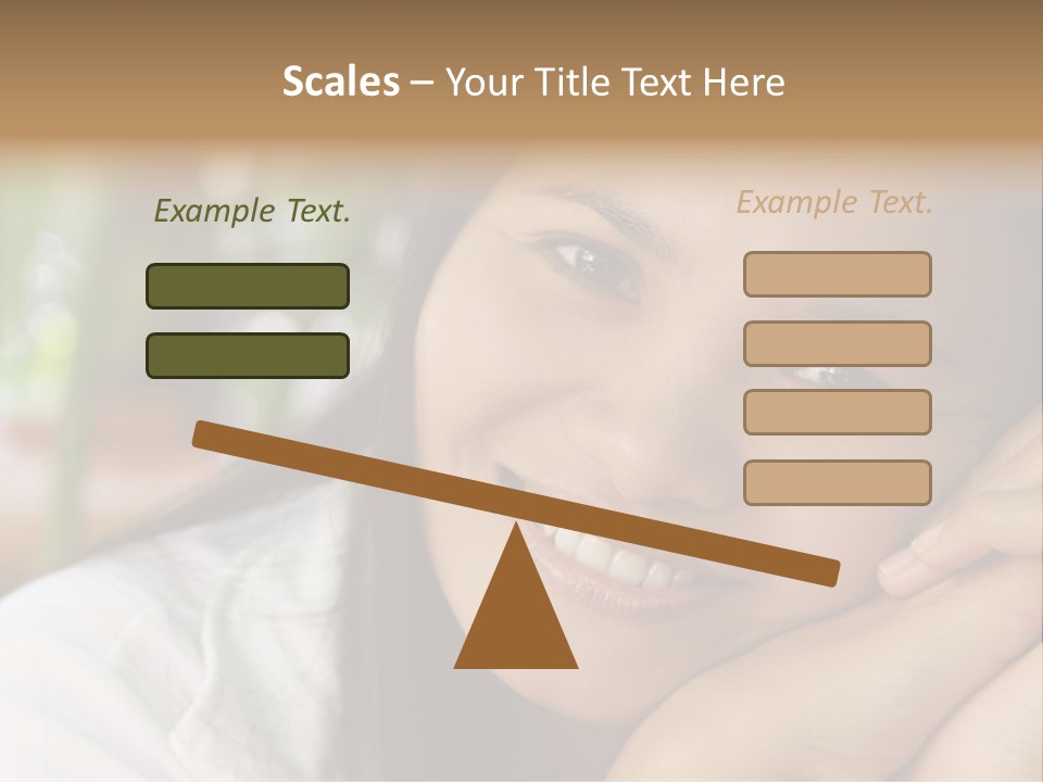Warm Loving Smile PowerPoint Template