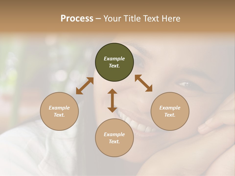 Warm Loving Smile PowerPoint Template