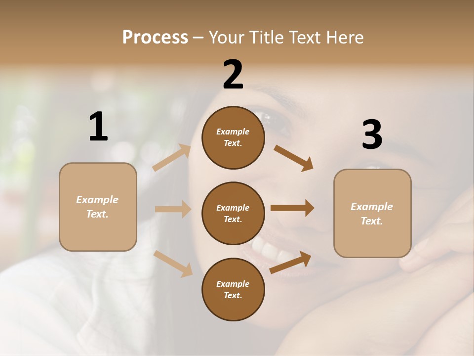 Warm Loving Smile PowerPoint Template