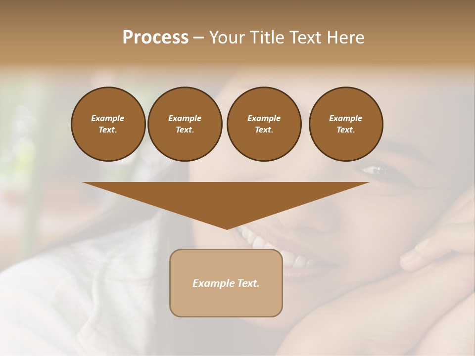 Warm Loving Smile PowerPoint Template
